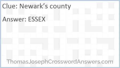 Newark’s county Answer