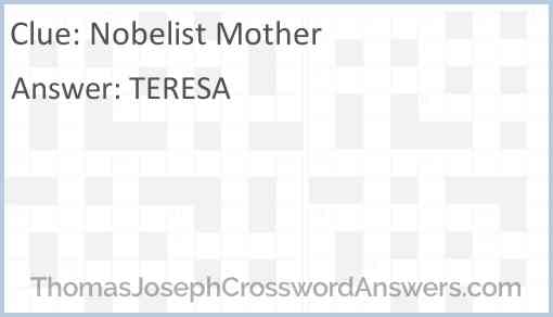 Nobelist Mother Answer