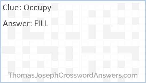Occupy Answer