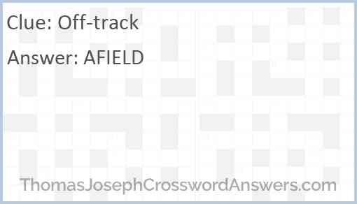 Off-track Answer