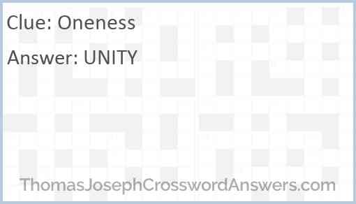 Oneness Answer