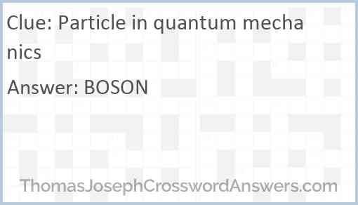 Particle in quantum mechanics Answer
