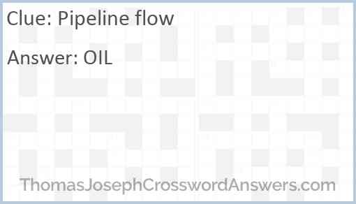 Pipeline flow Answer