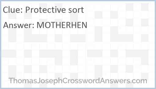 Protective sort Answer