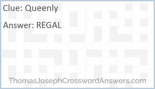 Queenly Answer