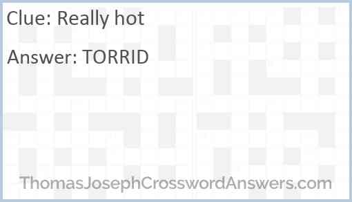 Really hot Answer