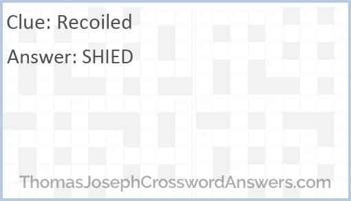 Recoiled Answer
