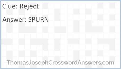 Reject Answer