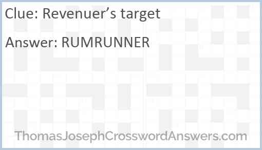 Revenuer’s target Answer