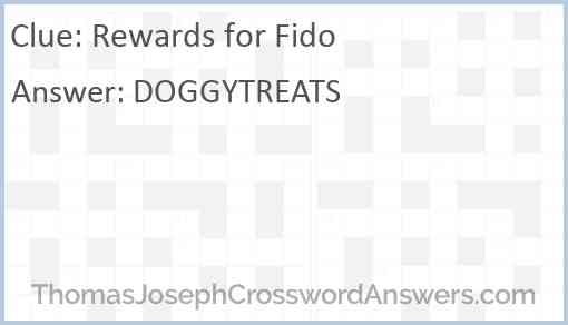 Rewards for Fido Answer