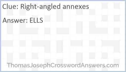 Right-angled annexes Answer