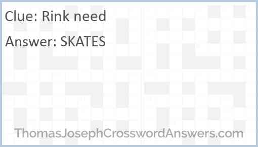 Rink need Answer