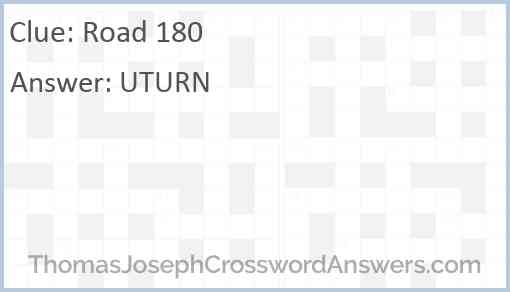 Road 180 Answer