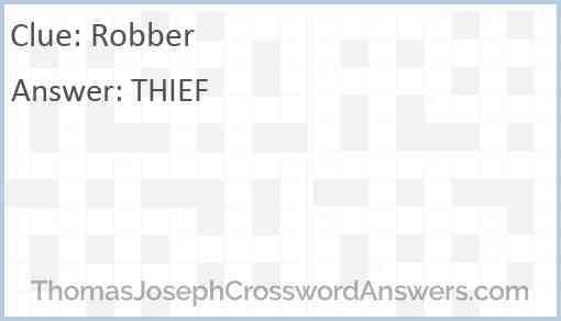 Robber Answer