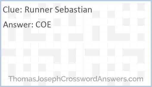 Runner Sebastian Answer