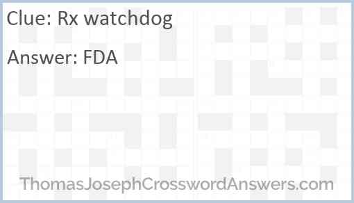 Rx watchdog Answer