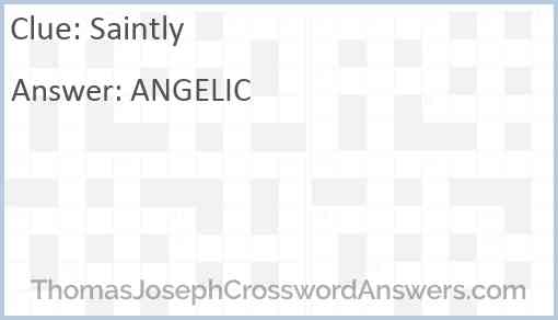 Saintly Answer