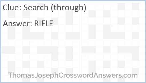 Search (through) Answer