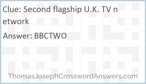 Second flagship U.K. TV network Answer