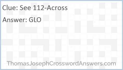 See 112-Across Answer