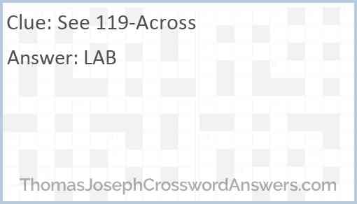 See 119-Across Answer