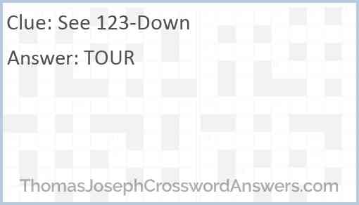 See 123-Down Answer