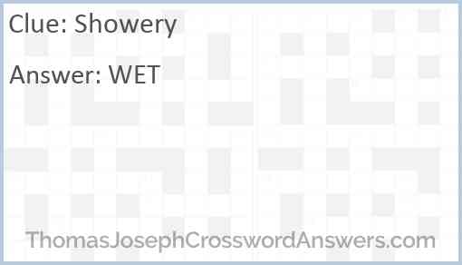 Showery Answer
