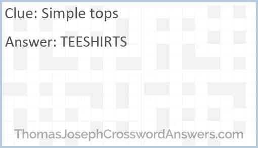 Simple tops Answer