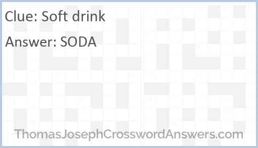 Soft drink Answer