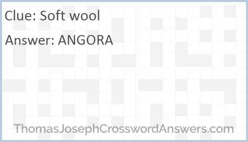 Soft wool Answer