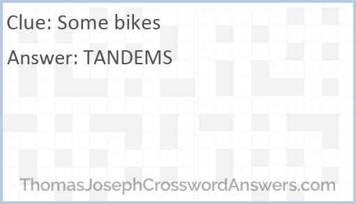 Some bikes Answer