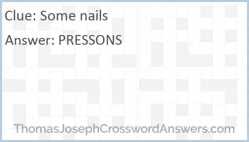 Some nails Answer