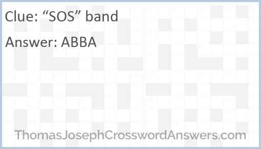 “SOS” band Answer