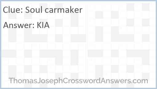 Soul carmaker Answer