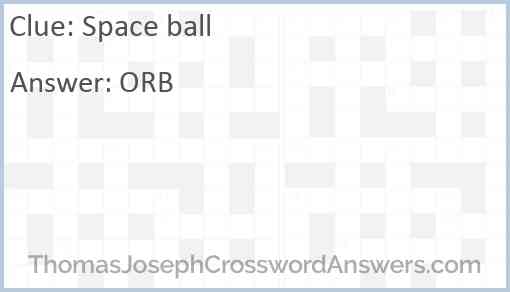 Space ball Answer