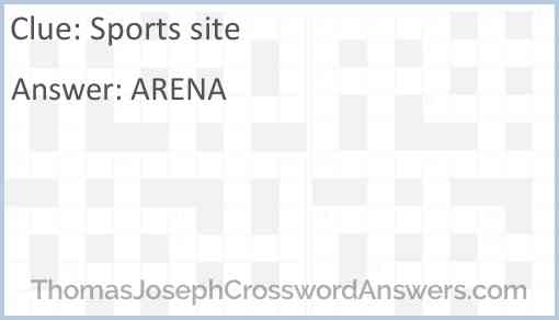 Sports site Answer