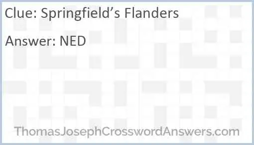 Springfield’s Flanders Answer