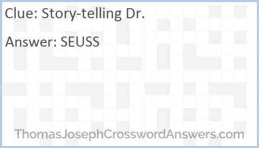 Story-telling Dr. Answer