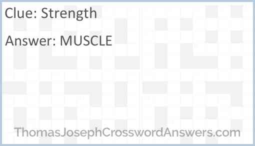 Strength Answer