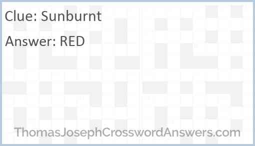 Sunburnt Answer
