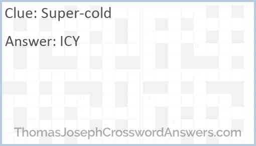 Super-cold Answer
