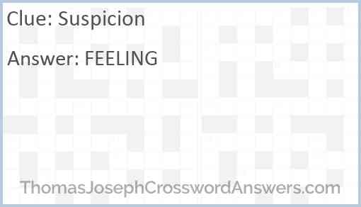 Suspicion Answer