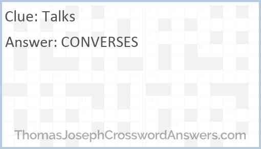 Talks Answer