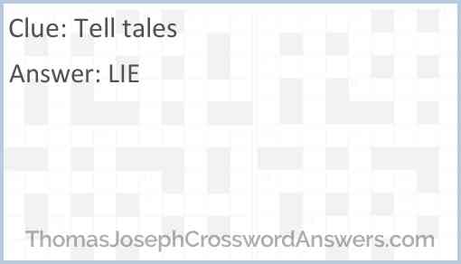 Tell tales Answer