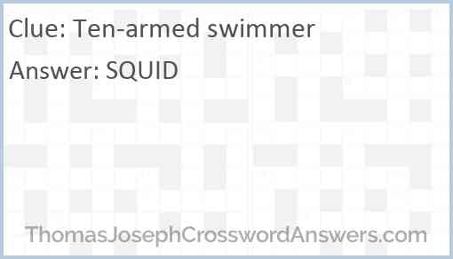 Ten-armed swimmer Answer