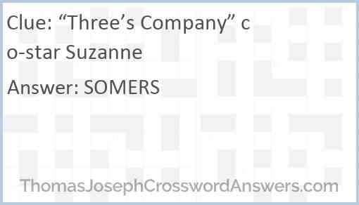 “Three’s Company” co-star Suzanne Answer