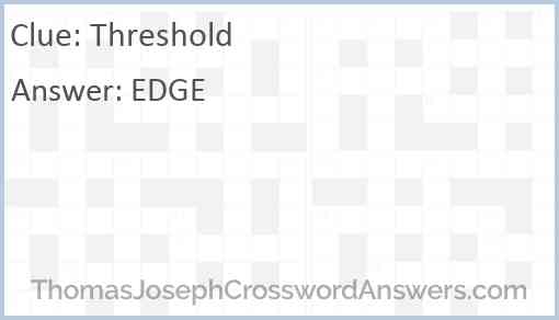 Threshold Answer