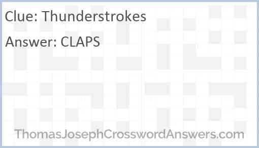 Thunderstrokes Answer