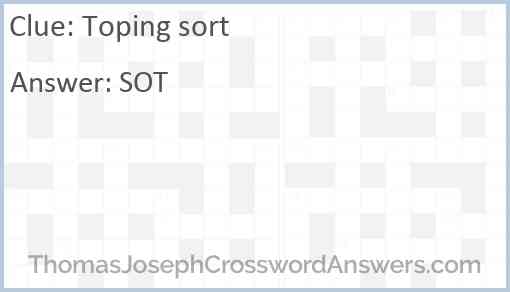 Toping sort Answer