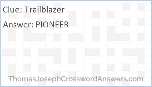 Trailblazer Answer